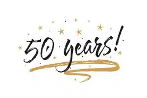 50 jaar gefeliciteerd Engels